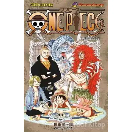 One Piece 31. Cilt - Eiiçiro Oda - Gerekli Şeyler Yayıncılık