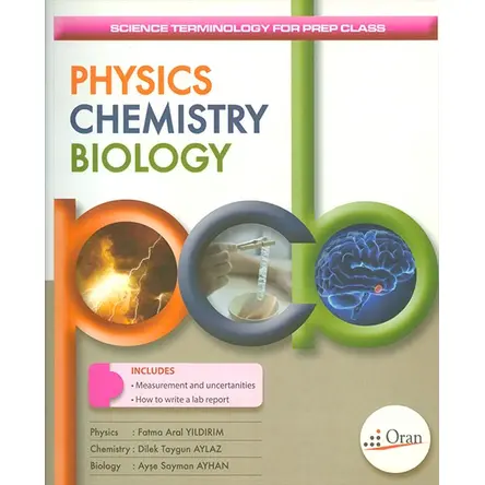 Oran Science Terminology For Prep Class Physics Chemistry Biology Oran Yayıncılık