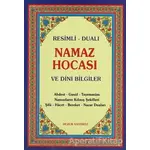 Resimli Dualı Namaz Hocası ve Dini Bilgiler (Mavi Kapak) - Yunus Sağlam - Huzur Yayınevi