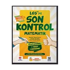 Şeker Portakalı 8. Sınıf Matematik LGS ye Son Kontrol