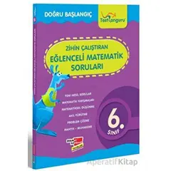 6. Sınıf Zihin Çalıştıran Eğlenceli Kanguru Matematik Soruları