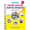 Sadık Uygun 5. Sınıf Sosyal Bilgiler Pratik Defter