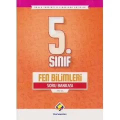 Final 5.Sınıf Fen Bilimleri Soru Bankası