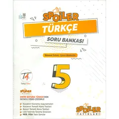 5.Sınıf Türkçe Soru Bankası Spoiler Yayınları