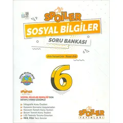 6.Sınıf Sosyal Bilgiler Spoiler Soru Bankası Spoiler Yayınları