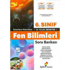 6.Sınıf Fen Bilimleri Soru Bankası Aydın Yayınları