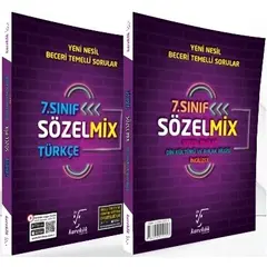 Karekök 7. Sınıf SözelMix Türkçe ve Sosyal Bilgiler, Din Kültürü ve Ahlak Bilgisi, İngilizce