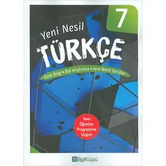 BilgiKüpü 7.Sınıf Türkçe Özet Bilgi Yeni Nesil Sorular