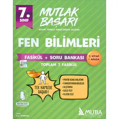 7.Sınıf Mutlak Başarı Fen Bilimleri Fasikül ve Soru Bankası Muba Yayınları