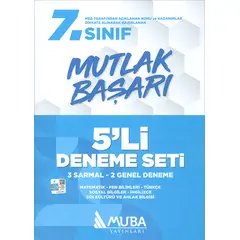 7.Sınıf Mutlak Başarı 5li Deneme Seti Muba Yayınları