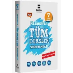 7.Sınıf Tüm Dersler Soru Bankası Deneme İlaveli Başka Yayınları