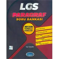 LGS Paragraf Beceri Temelli Soru Bankası Efsane Yayınları