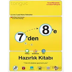 7’den 8’e Hazırlık Kitabı Tonguç Akademi