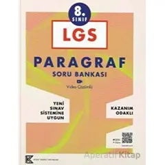 8. Sınıf LGS Paragraf Soru Bankası Kitap Vadisi Yayınları