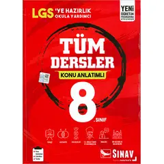 Sınav 8.Sınıf Tüm Dersler Konu Anlatımlı