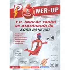 8.Sınıf Power-up TC İnkilap Tarihi Ve Atatürkçülük Soru Bankası Nartest Yayınevi