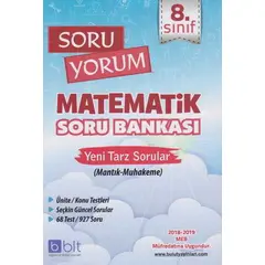 Bulut Eğitim 8.Sınıf Soru Yorum Matematik Soru Bankası