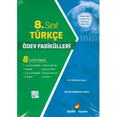 8.Sınıf Türkçe Ödev Fasikülleri Aydın Yayınları