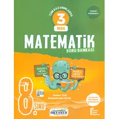 8.Sınıf 3 Nesil Matematik Soru Bankası Okyanus Yayınları