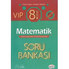 Editör 8. Sınıf VIP Matematik Soru Bankası