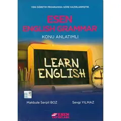 Esen English Grammar Konu Anlatımlı