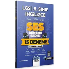 Benim Hocam 8. Sınıf LGS İngilizce 15 Deneme Ses Deneme Serisi