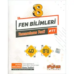 LGS 8.Sınıf Öğrencilik Tamamlama Testi Fen Bilimleri Spoiler Yayınları