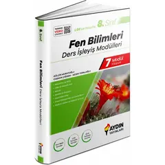 8. Sınıf LGS Fen Bilimleri Ders İşleyiş Modülleri Aydın Yayınları