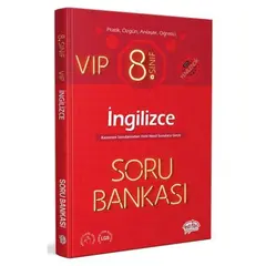 Editör 8. Sınıf VIP İngilizce Soru Bankası