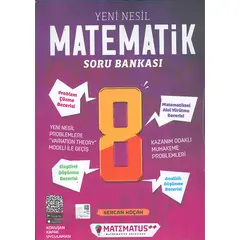 8. Sınıf Matematik Soru Bankası Matematus Yayınları