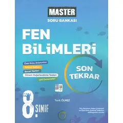 Okyanus 8.Sınıf Master Son Tekrar Fen Bilimleri Soru Bankası