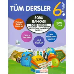 6. Sınıf Tüm Dersler Soru Bankası - Kolektif - Evrensel İletişim Yayınları