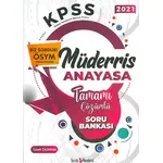 2022 KPSS Müderris Anayasa Çözümlü Soru Bankası Tercih Akademi Yayınları