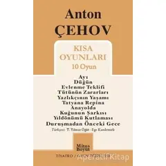 Anton Çehov Kısa Oyunları (10 Oyun) - Anton Pavloviç Çehov - Mitos Boyut Yayınları