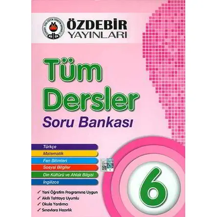 Özdebir 6.Sınıf Tüm Dersler Soru Bankası