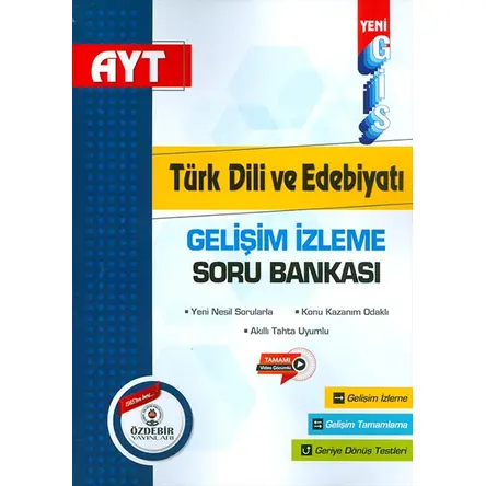 Özdebir AYT Türk Dili ve Edebiyatı Gelişim İzleme Soru Bankası