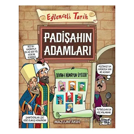 Padişahın Adamları - Mazlum Akın - Eğlenceli Bilgi Yayınları