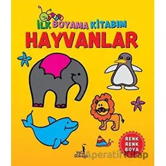 İlk Boyama Kitabım - Hayvanlar - Serkan Karakoç - Pal Sokağı Yayınları