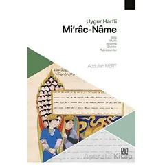 Uygur Harfli Mi‘rac - Name - Abdullah Mert - Palet Yayınları