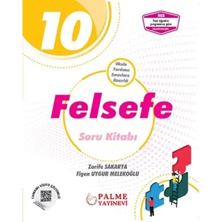 Palme 10. Sınıf Felsefe Soru Kitabı