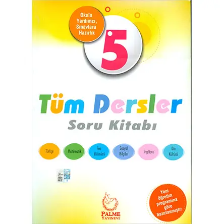 Palme 5.Sınıf Tüm Dersler Soru Kitabı