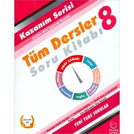 Palme 8.Sınıf Tüm Dersler Kazanım Serisi Soru Kitabı