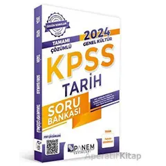 2024 KPSS Genel Kültür Tamamı Çözümlü Tarih Soru Bankası - Tahsin Demirdal - Panem Yayınları
