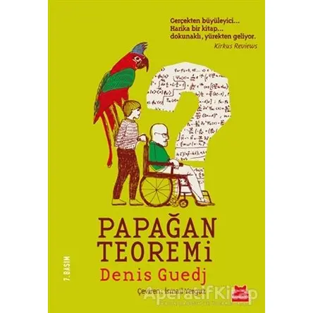 Papağan Teoremi - Denis Guedj - Kırmızı Kedi Yayınevi