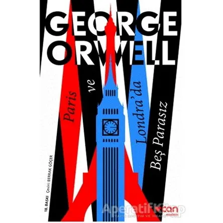 Paris ve Londra’da Beş Parasız - George Orwell - Can Yayınları