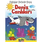 Noktaları Birleştir Boya Deniz Canlıları - Kolektif - limonKIDS