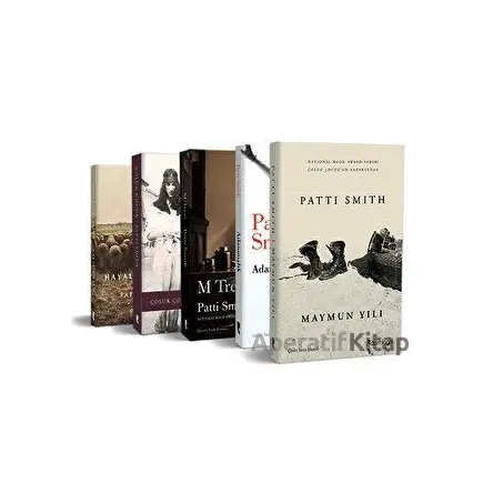 Patti Smith Seti (5 Kitap) - Patti Smith - Domingo Yayınevi