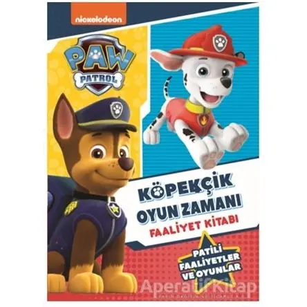 Paw Patrol Köpekçik Oyun Zamanı Faaliyet Kitabı - Kolektif - Doğan Egmont Yayıncılık