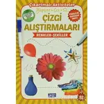 Çizgi Alıştırmaları : Renkler - Şekiller (4 Yaş) - Kolektif - Parıltı Yayınları