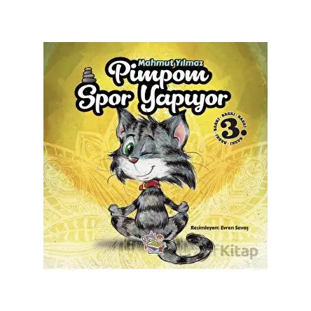 Pimpom Spor Yapıyor - Mahmut Yılmaz - Parmak Çocuk Yayınları